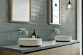 Glace Bianco 3x8 Glossy Porcelain Tile