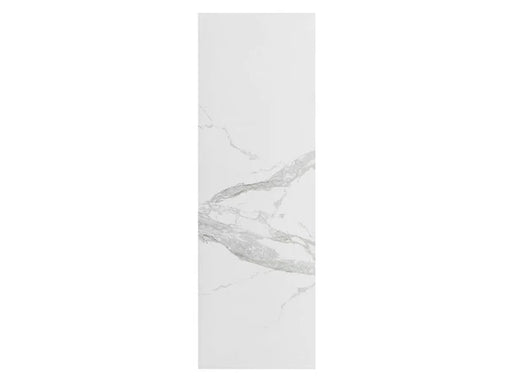 Glacier Statuary 32x96 Polished Set Large Format Porcelain Tile