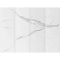 Glacier Statuary 32x96 Polished Set Large Format Porcelain Tile