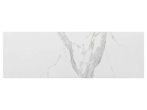 Glacier Statuary 32x96 Polished Set Large Format Porcelain Tile