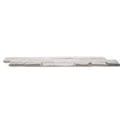 Glacier White 24x6 Split Face Limestone Ledger Panel