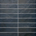 Glam Series Blue 1/2x9-1/2 Pencil Bullnose Matte Porcelain Trim
