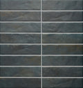 Glam Series Green 2-1/4x9-1/2 Matte Ceramic Tile