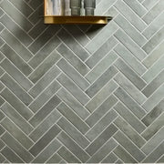 Glam Series Sage 2-1/4x9-1/2 Matte Porcelain Tile