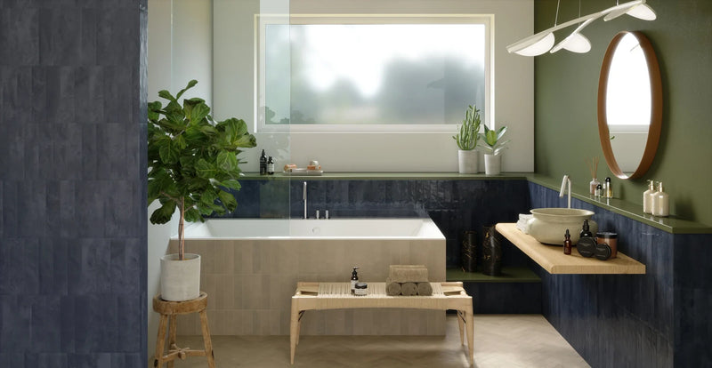 Glam Series Taupe 1/2x9-1/2 Pencil Bullnose Matte Porcelain Trim