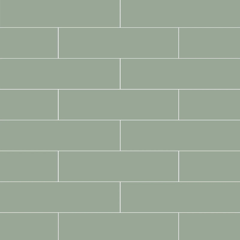 Glenbrook Flat October Mist 2x8 Matte Ceramic Tile