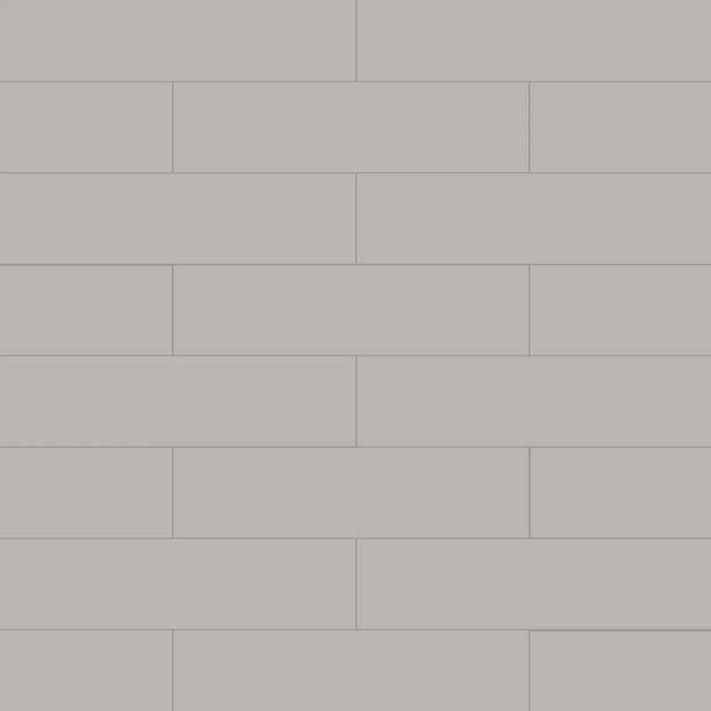 Glenbrook Flat Rustic Greige 2x8 Matte Ceramic Tile