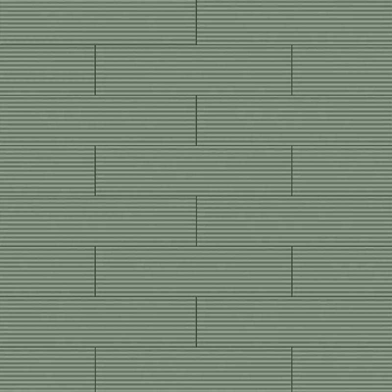 Glenbrook Stripes October Mist 2x8 Matte Ceramic Tile