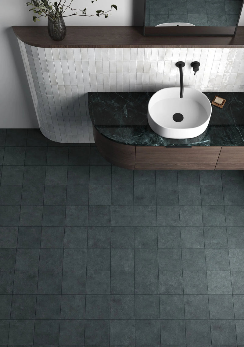 Stage Denim 4x4 Natural Porcelain Tile