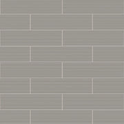 Glenbrook Stripes Rustic Greige 2x8 Matte Ceramic Tile
