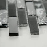 Glissen Pattern Misc. 0.24 Inch Crystallized Glass Mosaic Tile