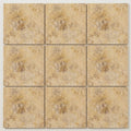 Gold / Yellow Gold Travertine 12x12 Filled & Honed Travertine Tile close-up