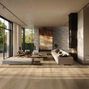 Golden Honey 6x24 Panel Splitface Quartzite Ledger Stone