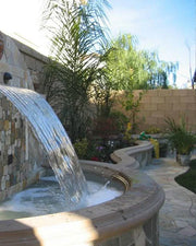 Golden White Mesh Random Flagstone Quartzite Paver