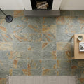 Grand Canyon Peak Quartzite Natural 16 x 24 x 2 Quartzite Wall Cap Cap 16x24 tile — Living Room floor