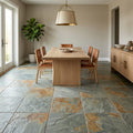Grand Canyon Peak Quartzite Natural 21 x 21 x 2 Quartzite Column Cap Cap 20x20 tile — Dining Room floor