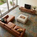 Grand Canyon Peak Quartzite Natural 21 x 21 x 2 Quartzite Column Cap Cap 20x20 tile — Living Room floor