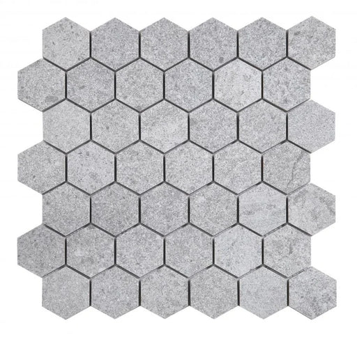 Grant Grey 2x2 Hexagon Porcelain Mosaic