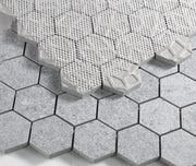 Grant Grey 2x2 Hexagon Porcelain Mosaic