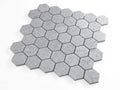 Grant Grey 2x2 Hexagon Porcelain Mosaic