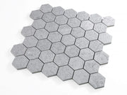 Grant Grey 2x2 Hexagon Porcelain Mosaic