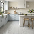 Graphite Antiqued 12x24 Limestone Tile — Kitchen floor