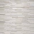 Brown Wave 6x24 Panel 3D Honed Marble Ledger Stone