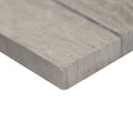 Gray Oak 6x18 Corner Splitface Marble Ledger Stone