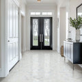 Greecian White 2 Hexagon Pattern Polished Marble Mosaic Tile