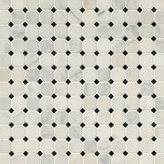 Greecian White 2x2 Octagon Polished Marble Mosaic Tile