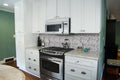 Greecian White Herringbone Polished Marble Mosaic Tile