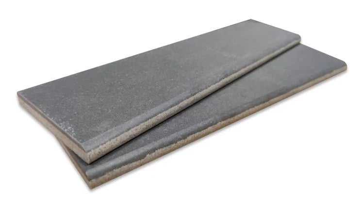 Grey Dark 3x12 Bullnose Matte Porcelain Trim