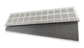 Grey Dark 3x12 Bullnose Matte Porcelain Trim