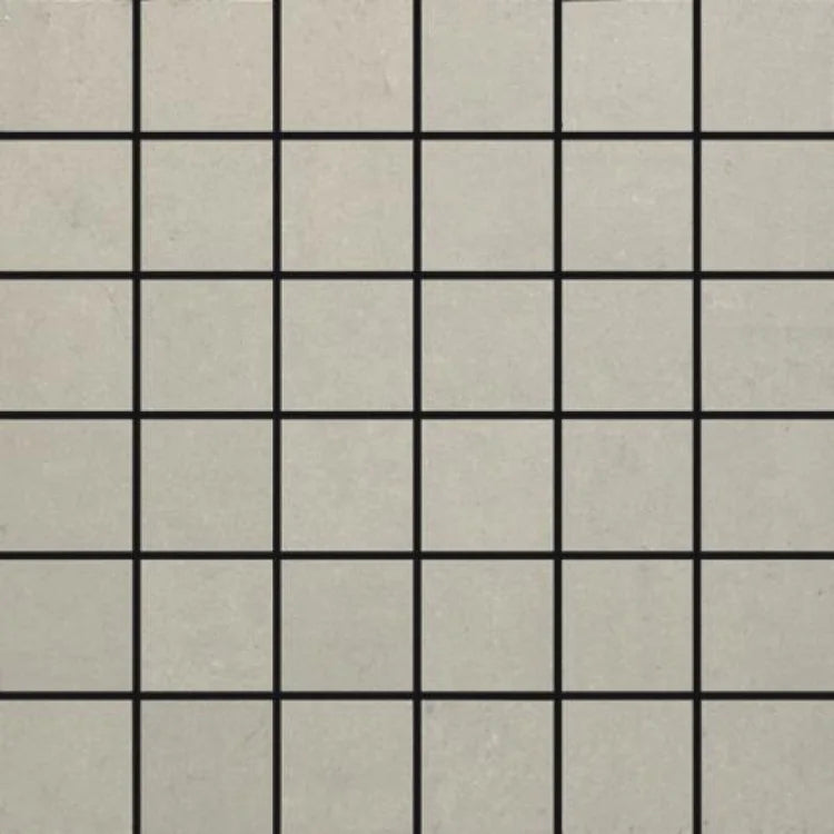 Grey Light 12x12 Matte Porcelain Mosaic