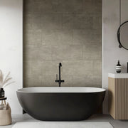 Gridscale Concrete 2x2 Matte Ceramic Mosaic Tile