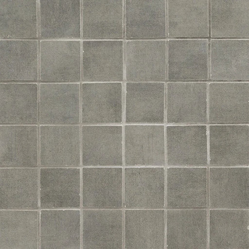 Gridscale Graphite 2x2 Matte Ceramic Mosaic Tile