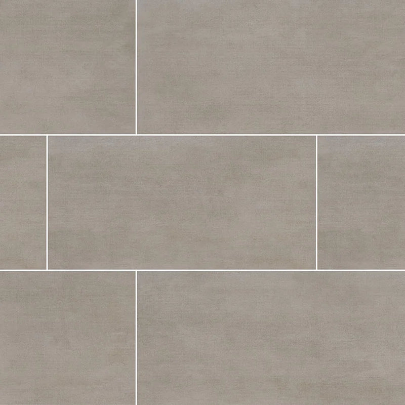 Gridscale Gris 2x2 Matte Ceramic Mosaic Tile