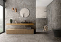Gris Du Marais Graphito 24x24 Glazed Porcelain Tile