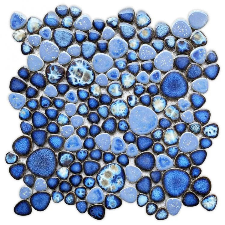 Growing Azure 11.5x11.5 Porcelain Mosaic