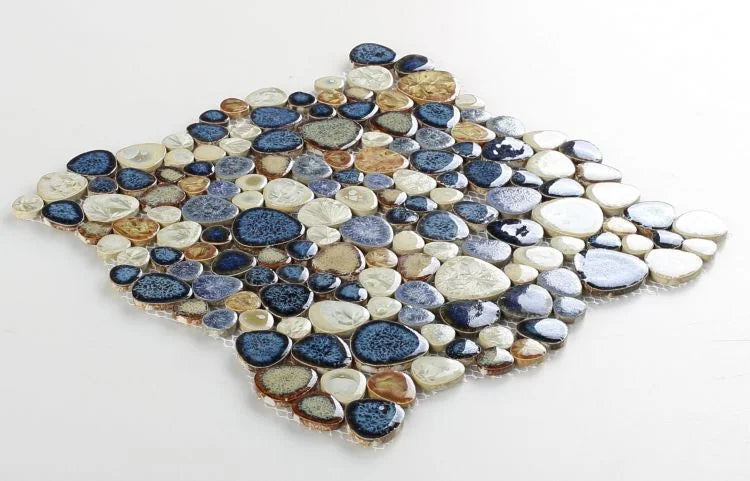Growing Blue 11.5x11.5 Porcelain Mosaic
