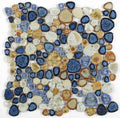 Growing Blue 11.5x11.5 Porcelain Mosaic