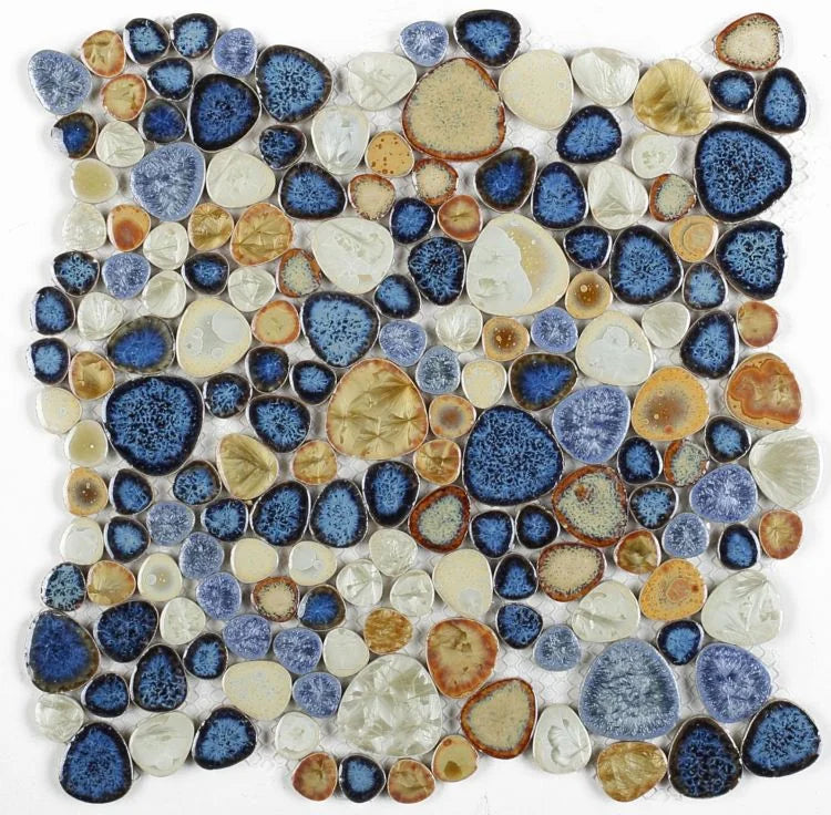 Growing Blue Porcelain Mosaic