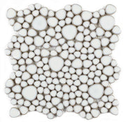 Growing Fancy White Porcelain Mosaic