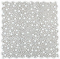 Growing Fancy White Porcelain Mosaic