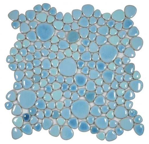 Growing Jewel Blue 11.5x11.5 Porcelain Mosaic