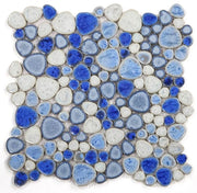 Growing Sapphire 11.5x11.5 Porcelain Mosaic