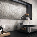 Halley Silver 11.18x11.81 Matte Glass Mosaic