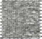 Halley Silver 11.18x11.81 Matte Glass Mosaic