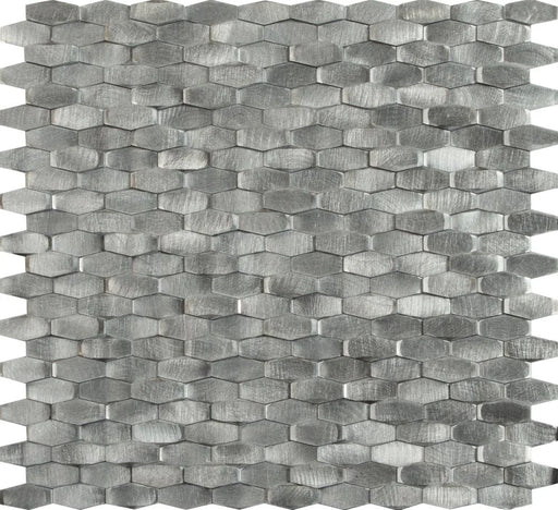 Halley Silver 11.18x11.81 Matte Glass Mosaic