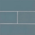 Harbor Gray 4x12 Glass Tile